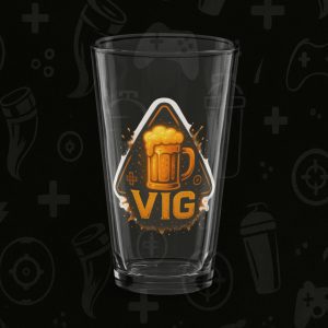 VIG Spiritborn Shaker Pint Glass – 16oz